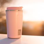 Rose Pink Coffee Thermos 370ml