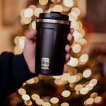 Dark Grey Coffee Thermos 370ml