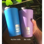 Sky Blue (Matte) Coffee Thermos 370ml