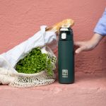 Dark Green Thermos 550ml | Με Infuser <br /><span style="color: #ff0000;">Nέα μειωμένη τιμή!</span>